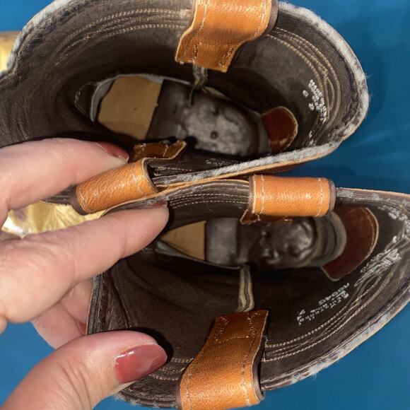 Justin Men 6 D Quill Ostrich Boots Leather #J 70570 Western Cowboy Rodeo - Picture 7 of 11